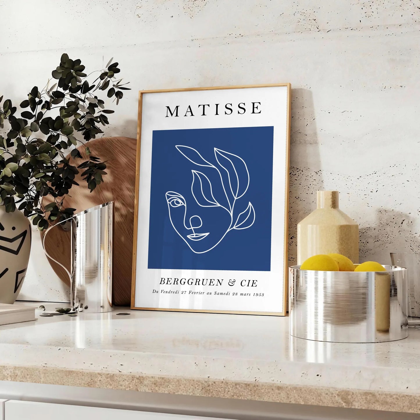space Matisse Cut Outs poster iconic papier découpés striking black white wall art print perfect addition contemporary decor thoughtful gift lovers frame