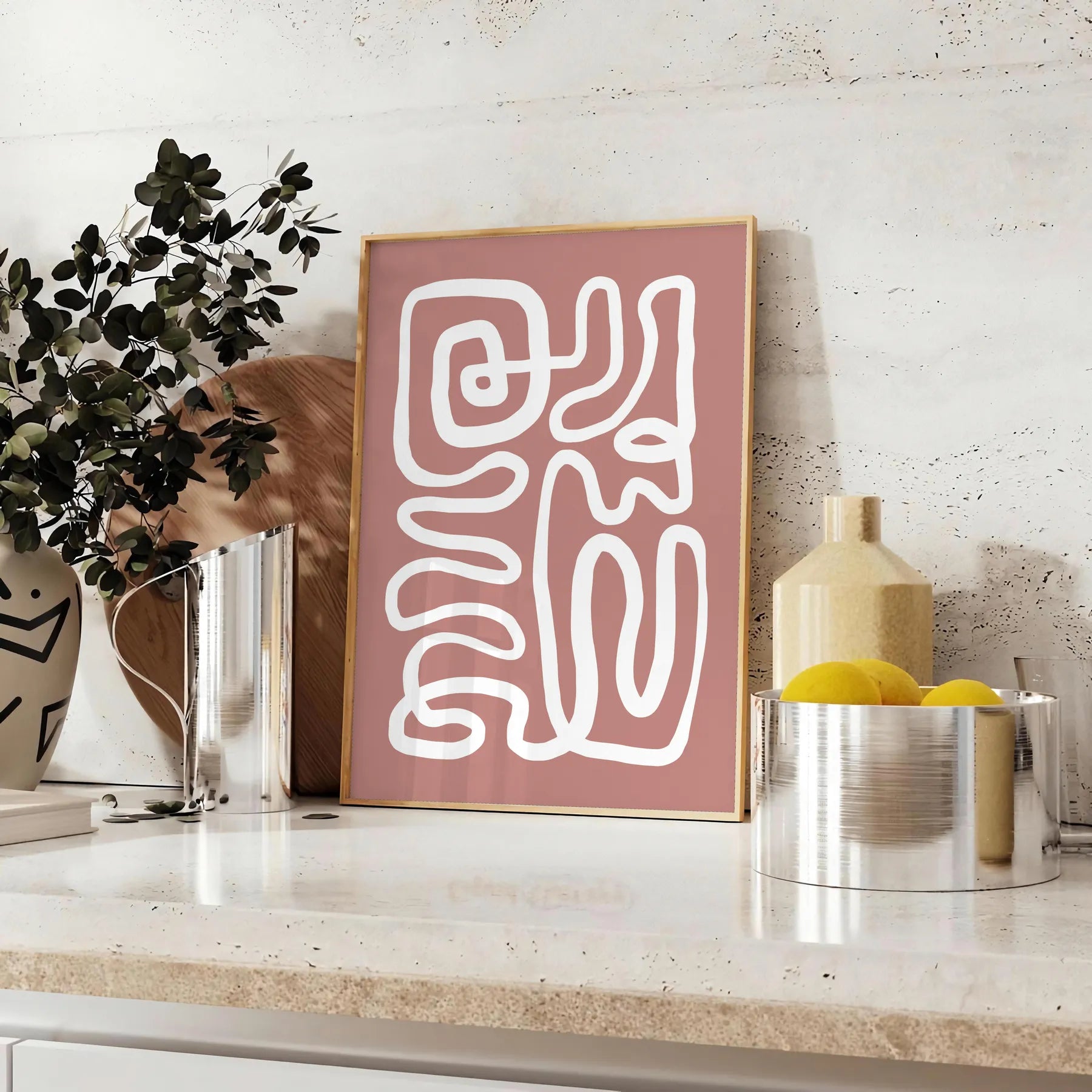 space stunning papier découpés poster elegant white brown hues exquisite wall art blends sophistication style perfect gift occasion versatile sizes A4 cm A0 décor today
