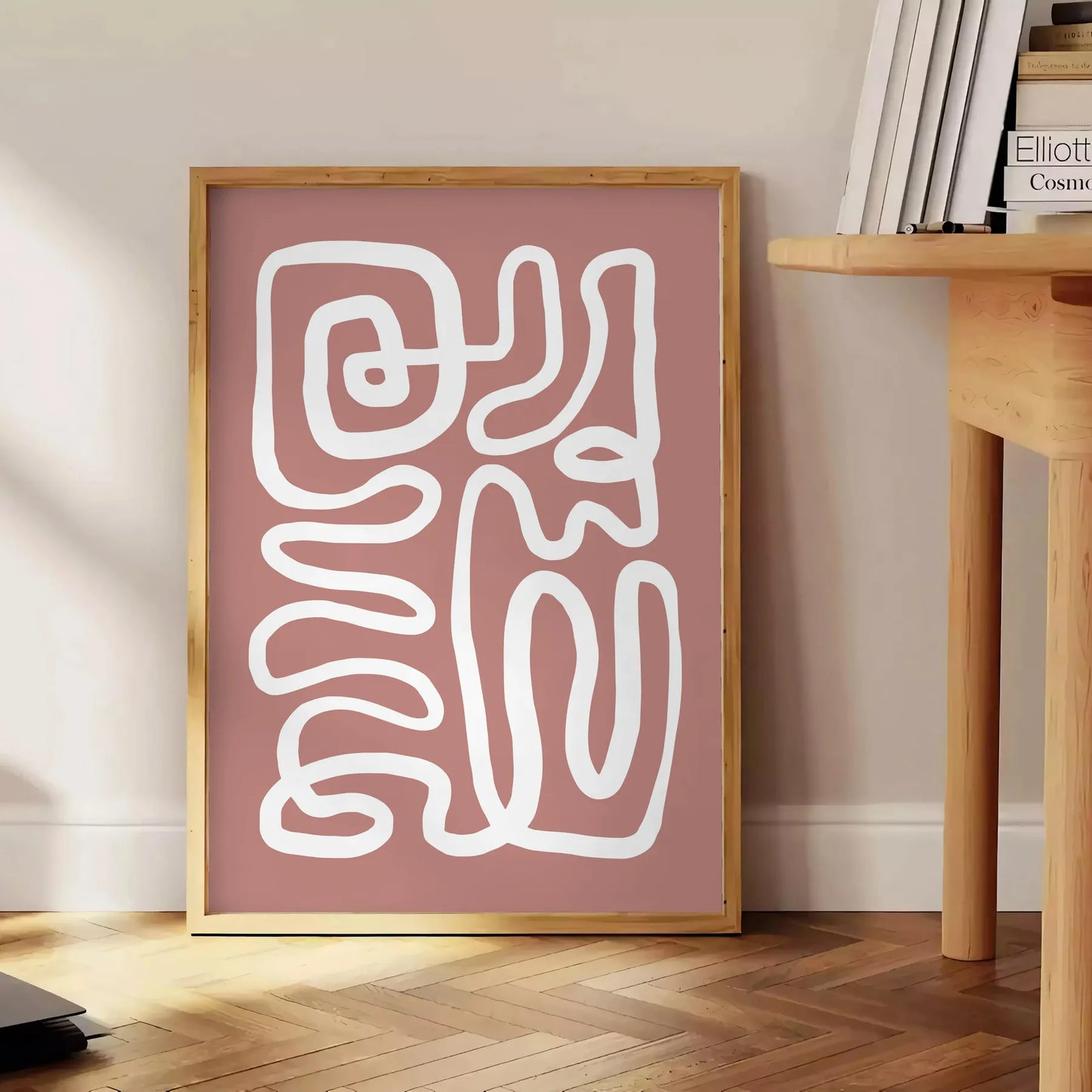 space stunning papier découpés poster elegant white brown hues exquisite wall art blends sophistication style perfect gift occasion versatile sizes A4 cm A0 décor today