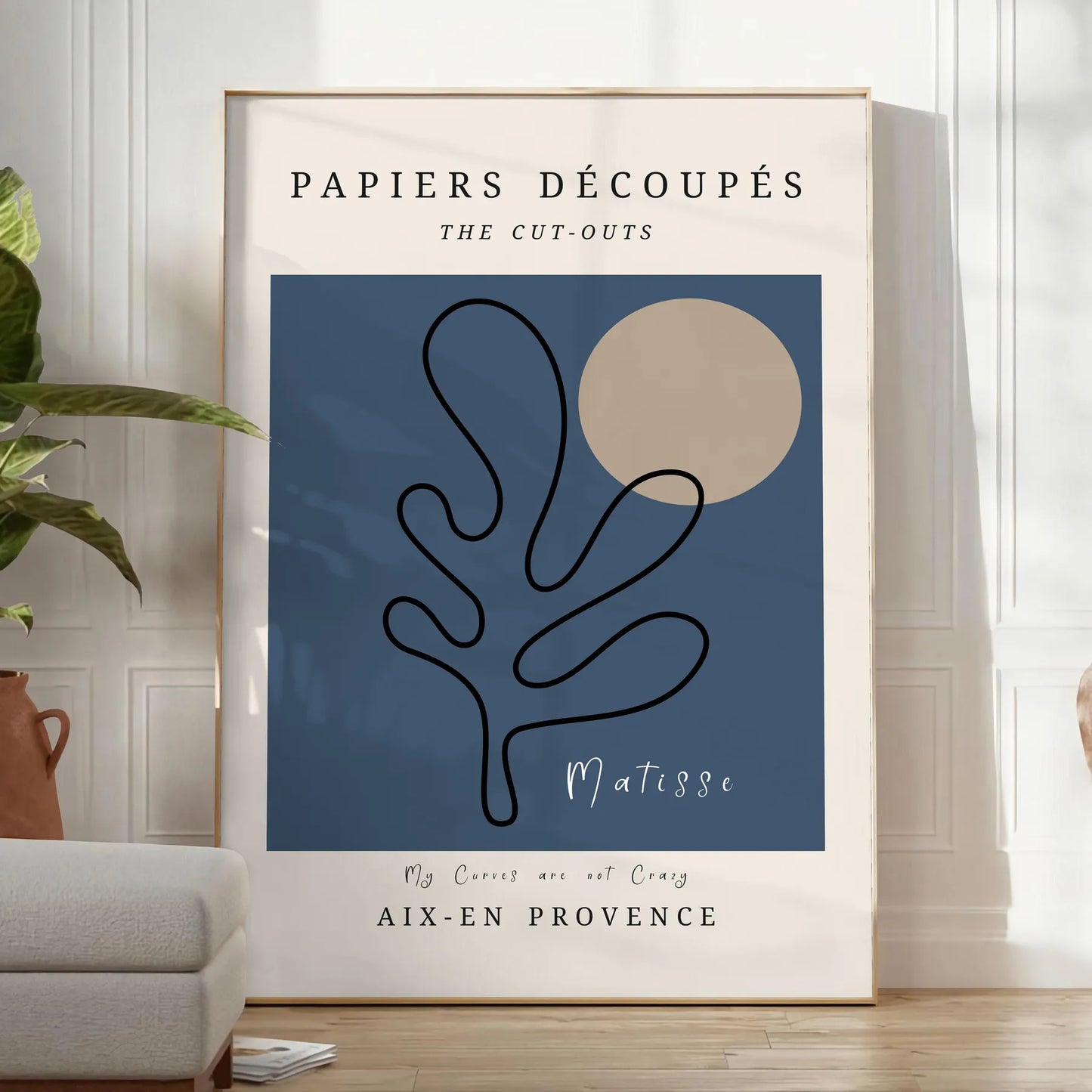 space papier découpés poster elegant gray white hues wall art thoughtful gift artwork sophistication room sizes A4 cm A0 decor today
