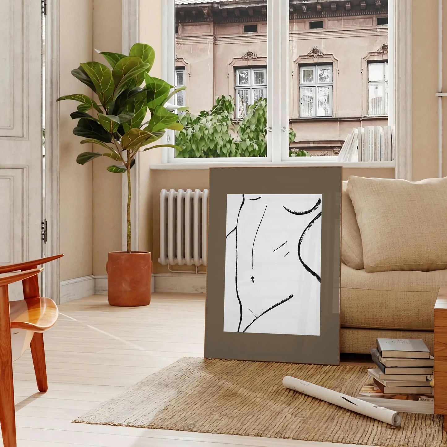 elegance papier découpés poster gray white tones chic wall art thoughtful gift artwork space tranquil design A4 cm A0 print sizes